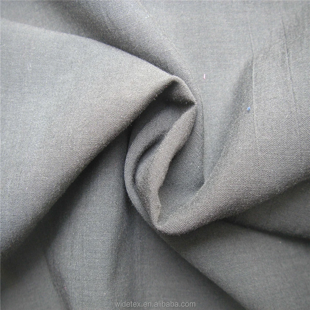 
cotton rayon yarn plain dyed fabric 