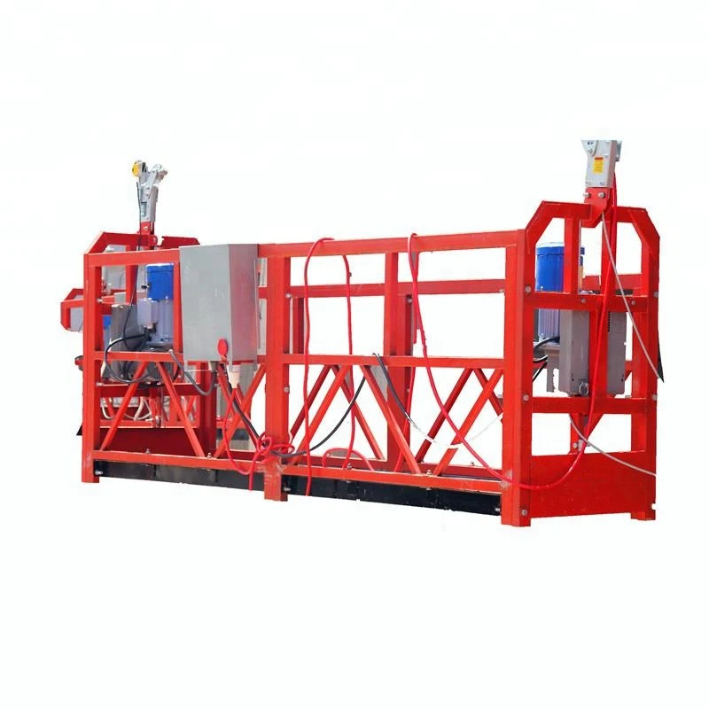 Upright Work Platform Lift Andaime Suspenso Facade Cleaning Equipment In China