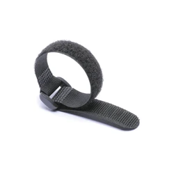 Reusable hook and loop cable straps with plastic fasteners (logo can be customized  if needed)
