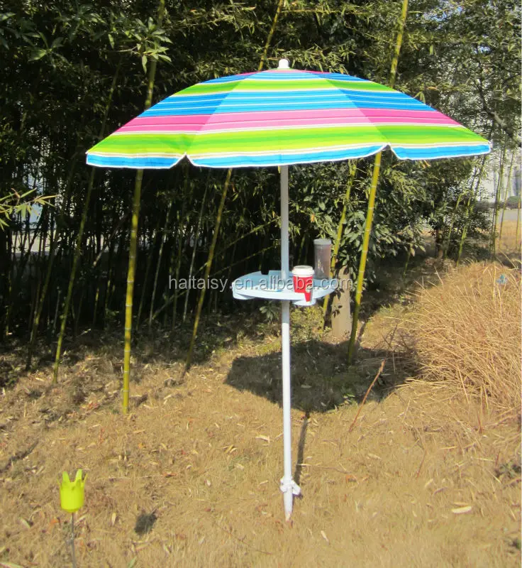 Manufacture plastic cup holder for patio umbrella table garden umbrella accessories