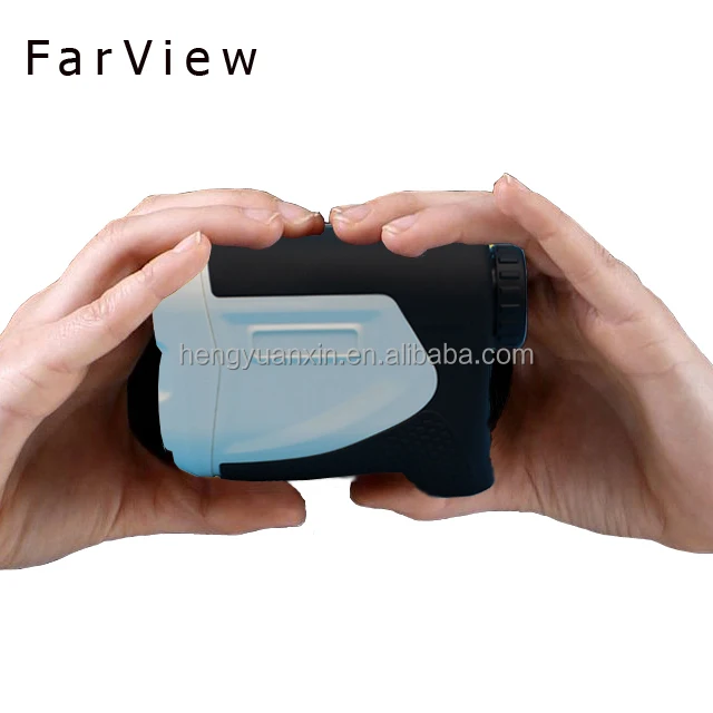 
FarView IPX 4 Waterproof 6X Magnification 500m golf laser range finder with golf pin/flag sensor and slope compensation 