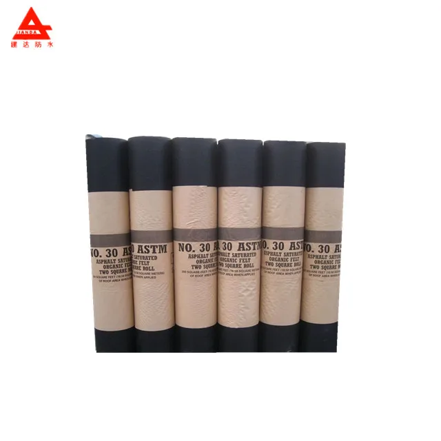Paper Asphalt Roof Felt for Roof Underlayment New