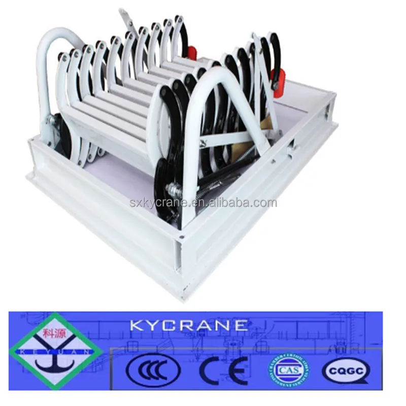 
Remote retractable attic stairs folding loft ladder for villa/maisonette 