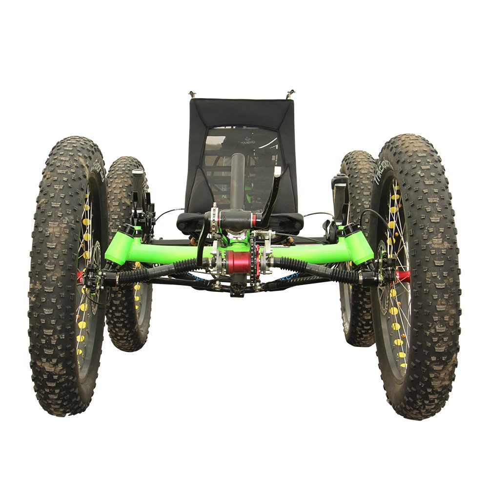  Открытый исследовать 4WD повышенной проходимости с толстыми покрышками лежачий Quad многоцелевой помощи педалированию/детскй