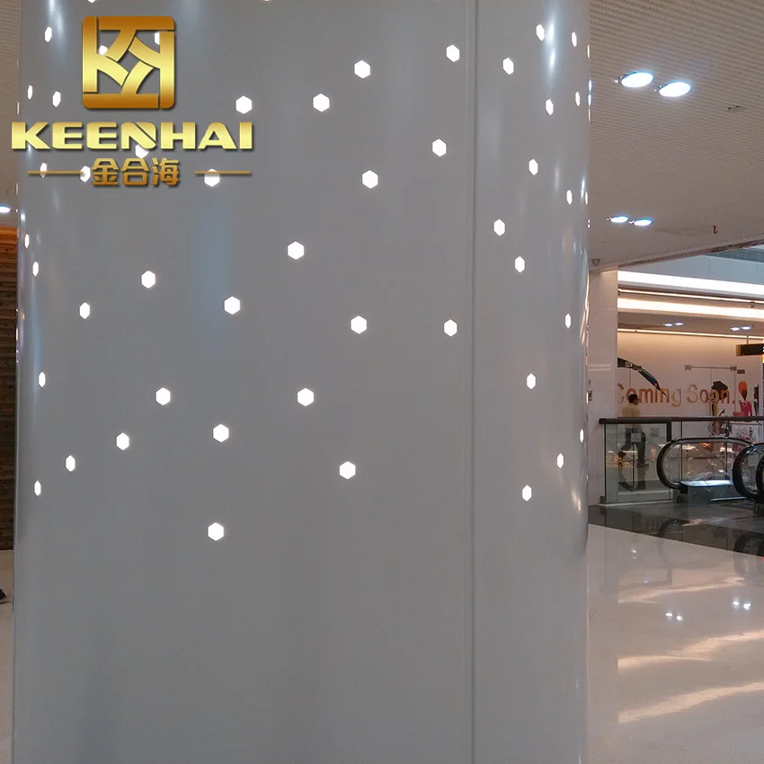 Decorative Stainless Steel Building Material Structural Column and Pillar Cladding for Metal Building Construction