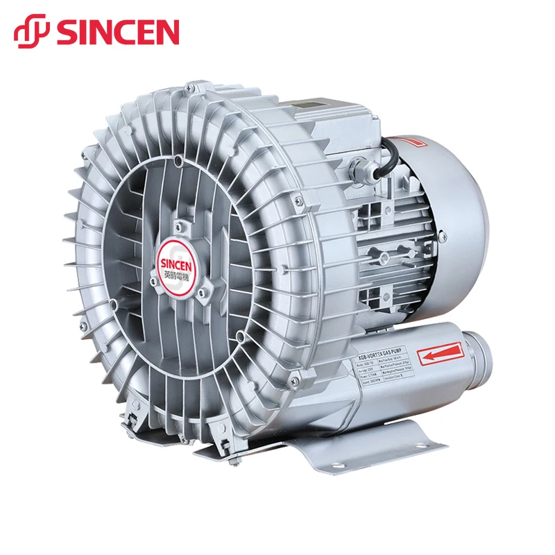 Regenerative Blowers and ring blower Hot Sales 10HP 7.5KW 24 Hours Non Stop Inflatable fish farm air blower price