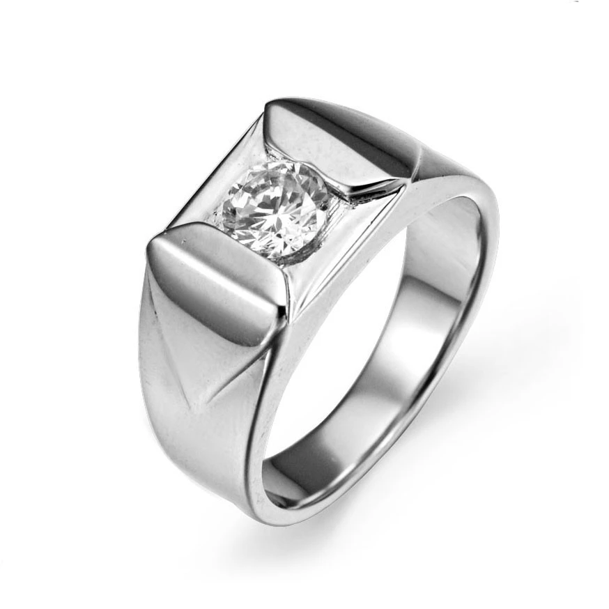 High Quality 925 silver custom mens rings