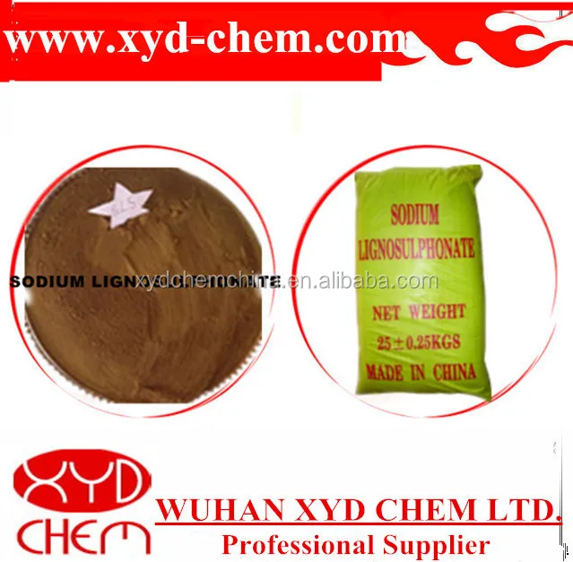 Натрия lignosulfonate порошок в строительстве/керамика/плавки/сажа/удобрения/пестицидов/краски/текстиль