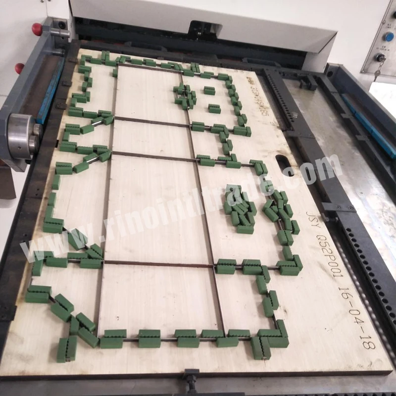 Creasing And Die Cutting Machine Platen Press Cardboard