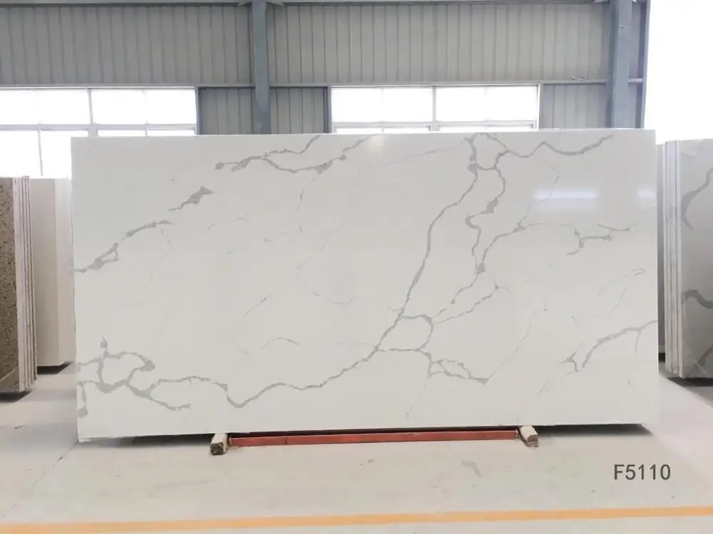 
White Veins Quartz Stone Benchtop 