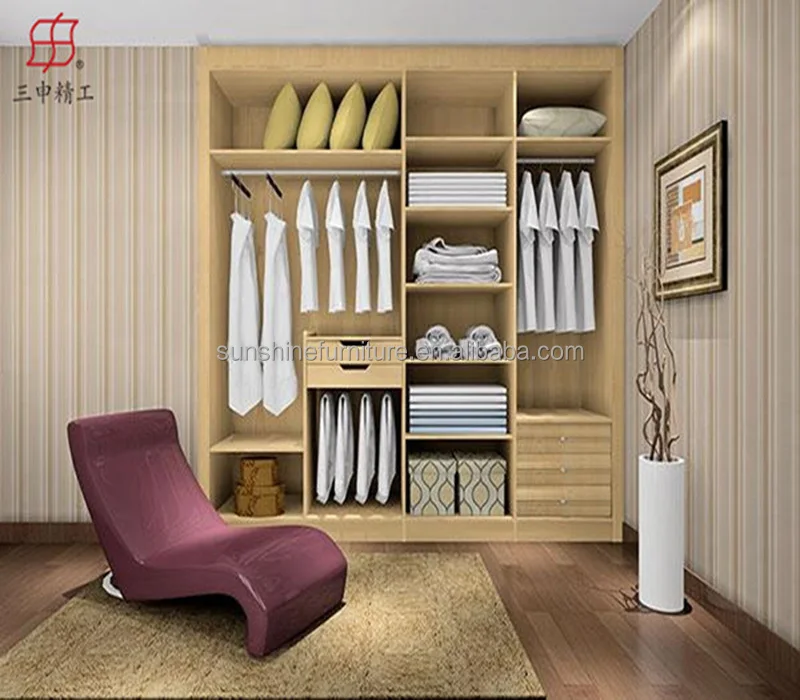 
high quality cheap multifunctional corner bedroom furniture type wardrobe design made in china 