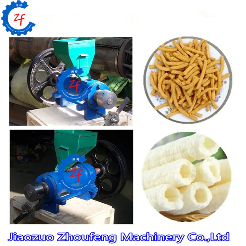 Commercial puffed food extruded machine corn puff making machines