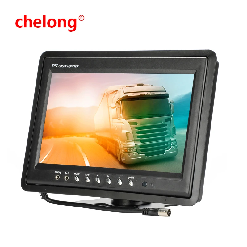 9 inch Car TFT LCD Monitor Support Rear View Camera DVD Player/MP3/MP4/MP5/TV