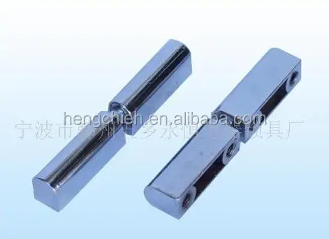JL204-1 or JL204-2 Bright Chrome Plated ZDC Industrial Cabinet External Hinge