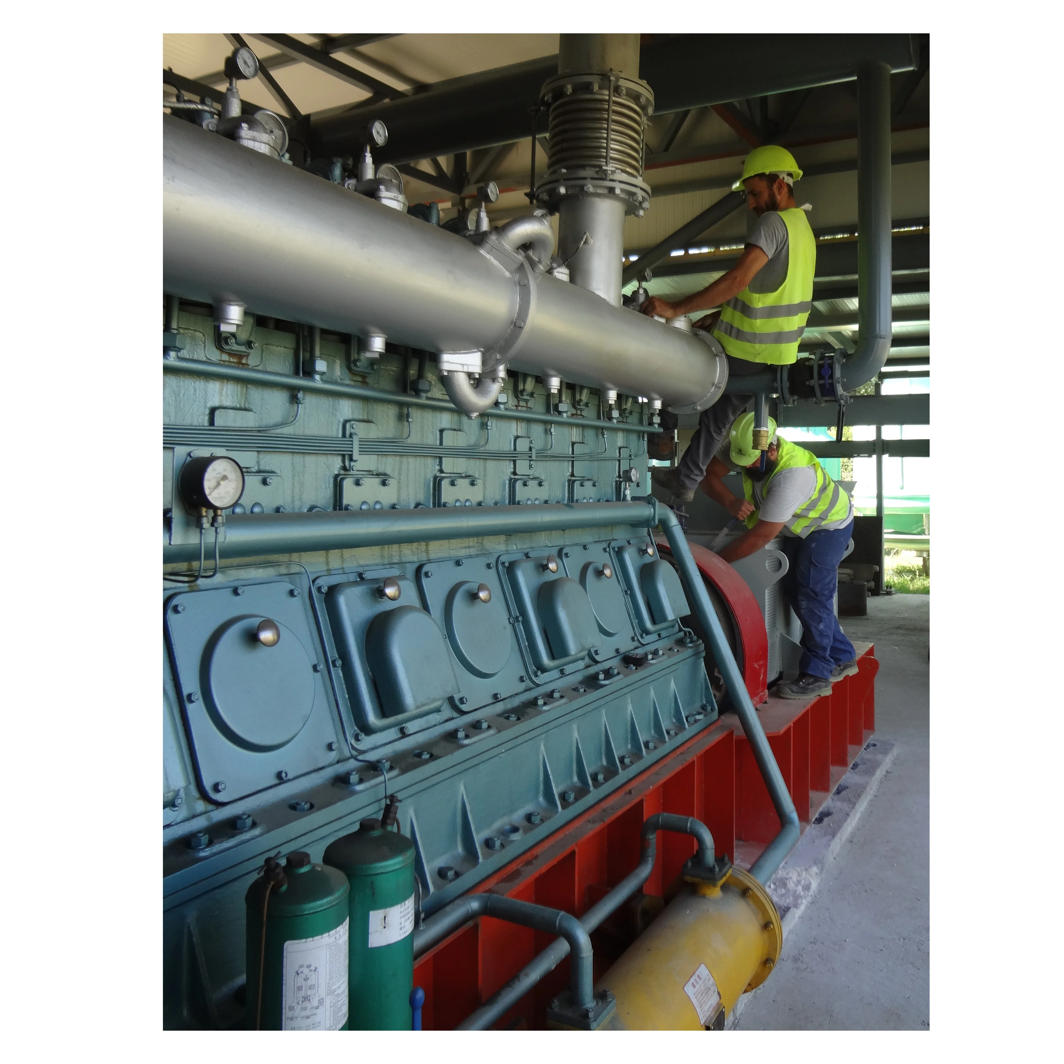 Генератор биомассы с газификацией древесины и генератором Syngas