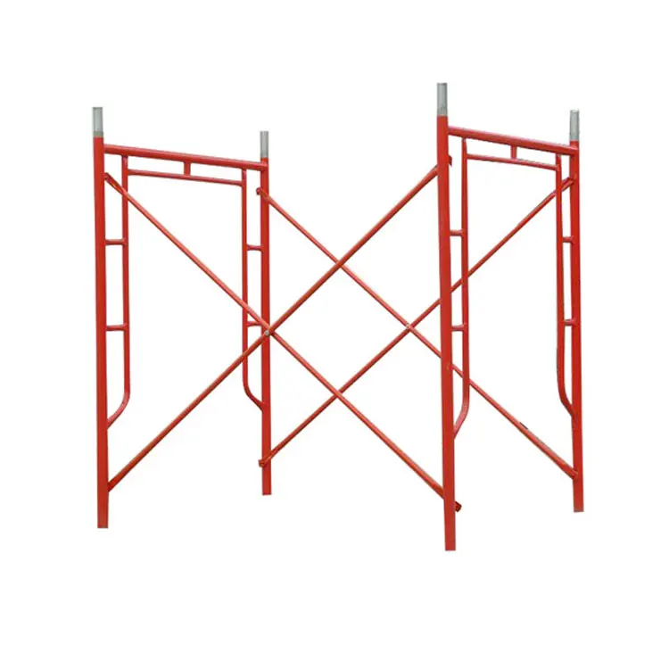 High Quality Frame Scaffolding Dimension International Standard Construction Galvanized a Frame Scaffolding System