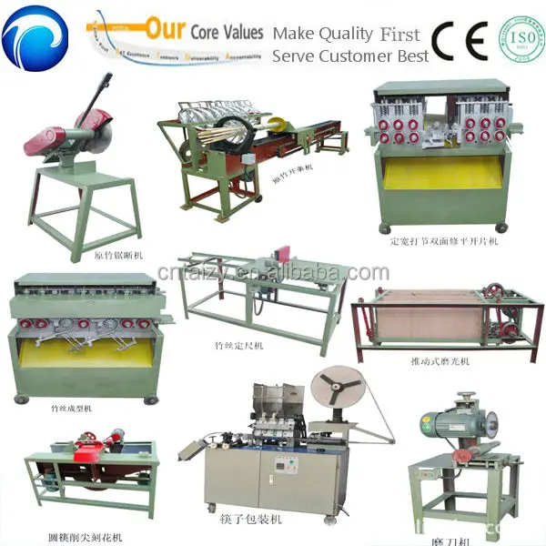 
twin bamboo chopstick making machines 2018 for sale 