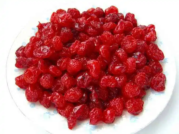 
healthy delicious seedless preserved cherry dried cherry 