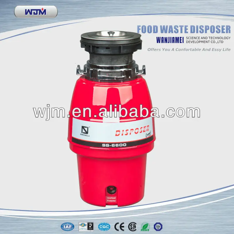 food waste disposer