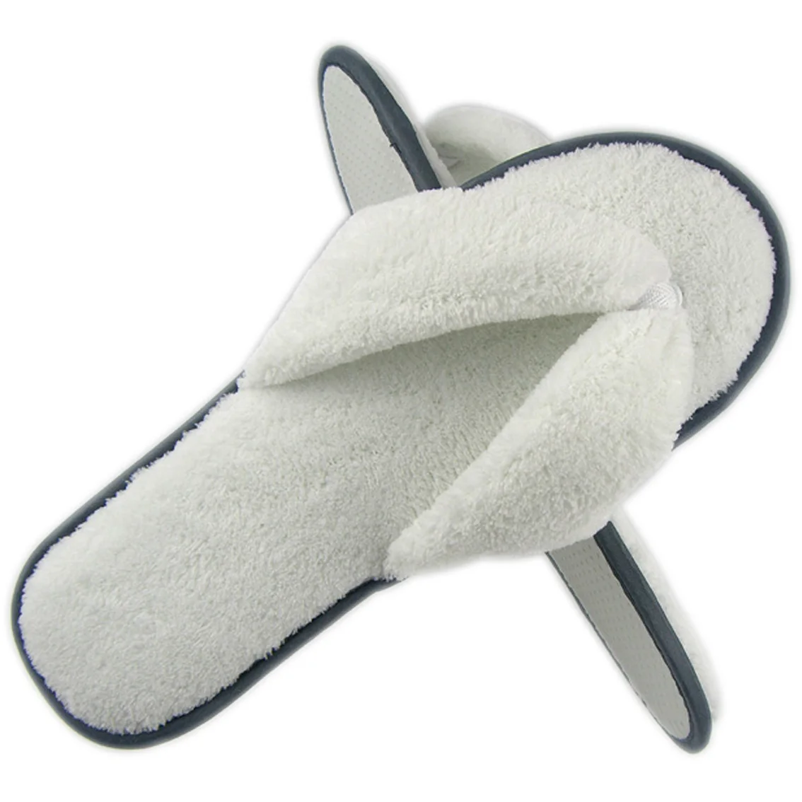 Professional Home Products manufacturing fashion Flip flop with anti-slip sole customized hotel slippers