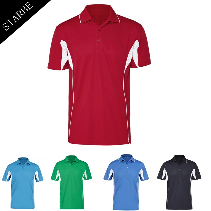dry fit spandex polo golf shirt for man custom polo shirt dry fit