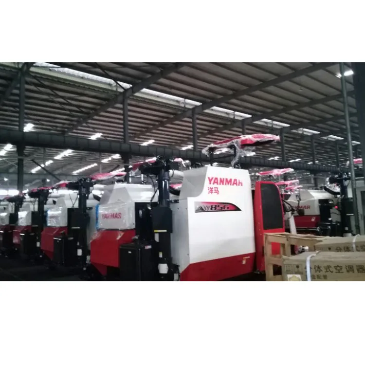low price Japan AW85G rice wheat combine harvester