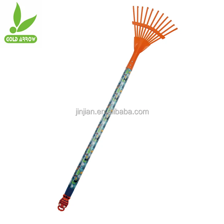 ODM factory custom metal long wooden handle garden tools spade broom brush shovel rake