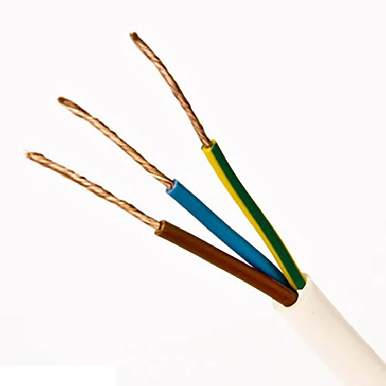 Highly Heat-Resistant Silicone Sheathed cable 3x0.75mm2 pvc flexible cable