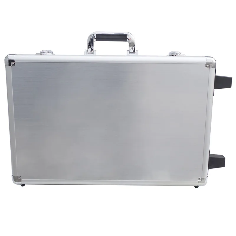 Алюминиевый кейс чемодан на колесах для DJI Phantom 3 Профессиональных Стандартов Заранее rc drone мультикоптер с HD камеры