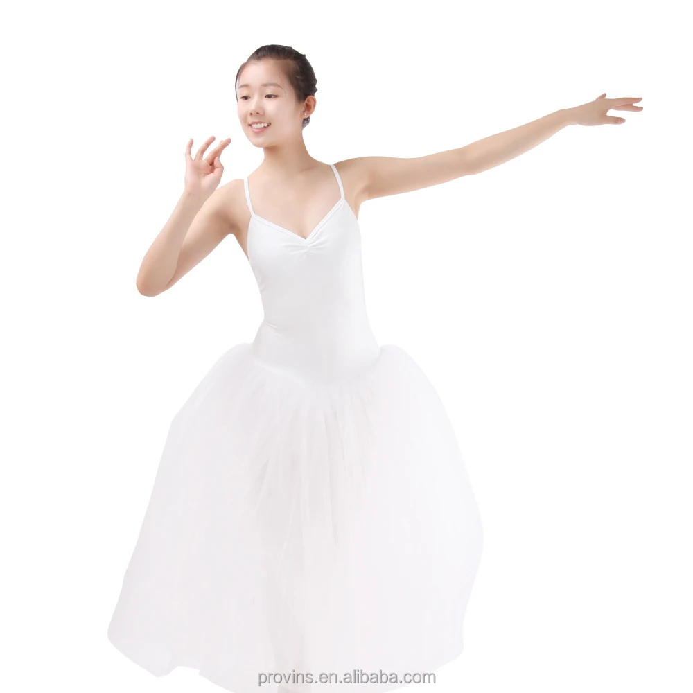 Ballet Dance Classical Romantic Tutu, Ballet Classical Leotard with Long Skirt, Dance Costume (RT4180)