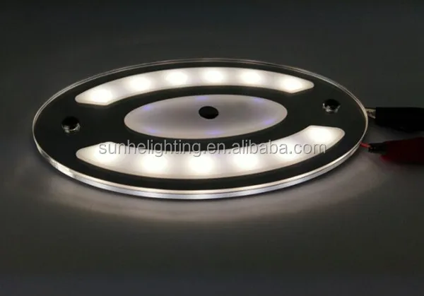 
12V DC SMD 2835 ultra thin 6w Ceiling Lamp Caravan/Camper Trailer/RV Camping Lighting 