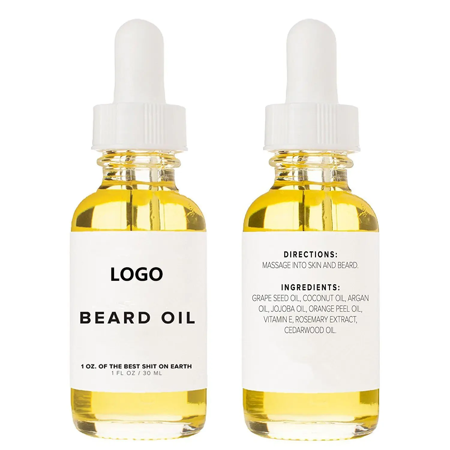 Собственная торговая марка, Лучшее Мужское масло для роста бороды, 100% натуральное органическое масло для быстрого роста бороды