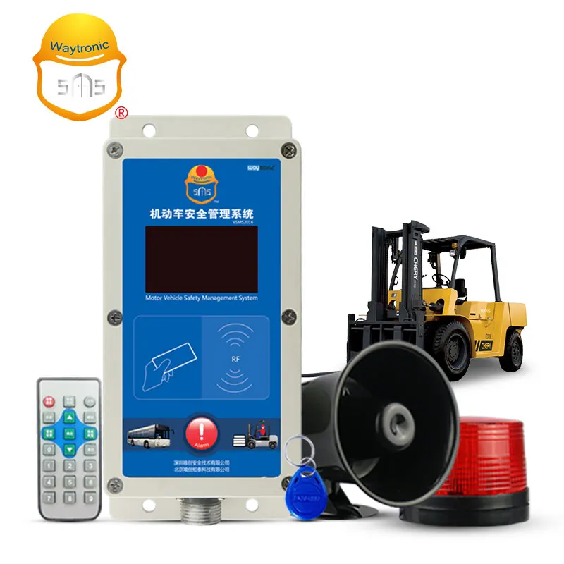 Погрузчик ограничения скорости overspeed звуковой сигнал и сигнальная лампа сигнализации