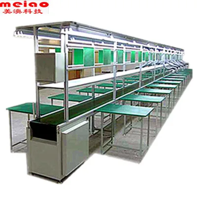 electronic products PVC assembly line(with independent working station)