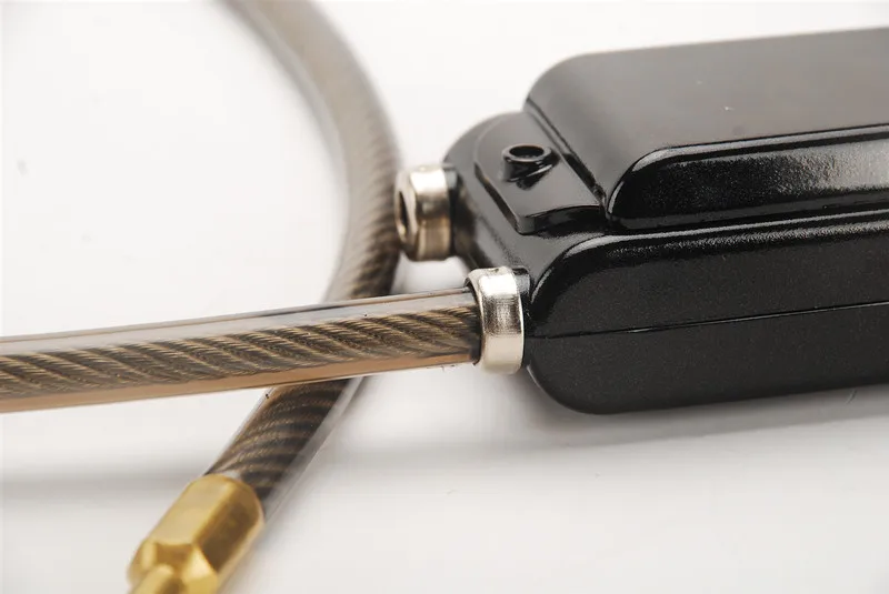 security electric bicycle wireless anti theft alarma cable lock motocicleta app candado accesorios de bicicletas