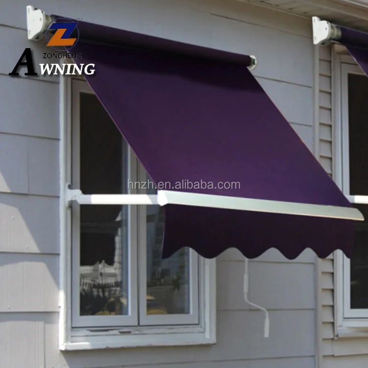 
Easy assemble UV protection retractable awning for windows 