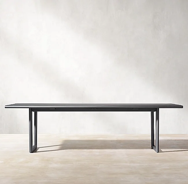 High end quality  outdoor garden white  aluminum  rattan dinning table chair set