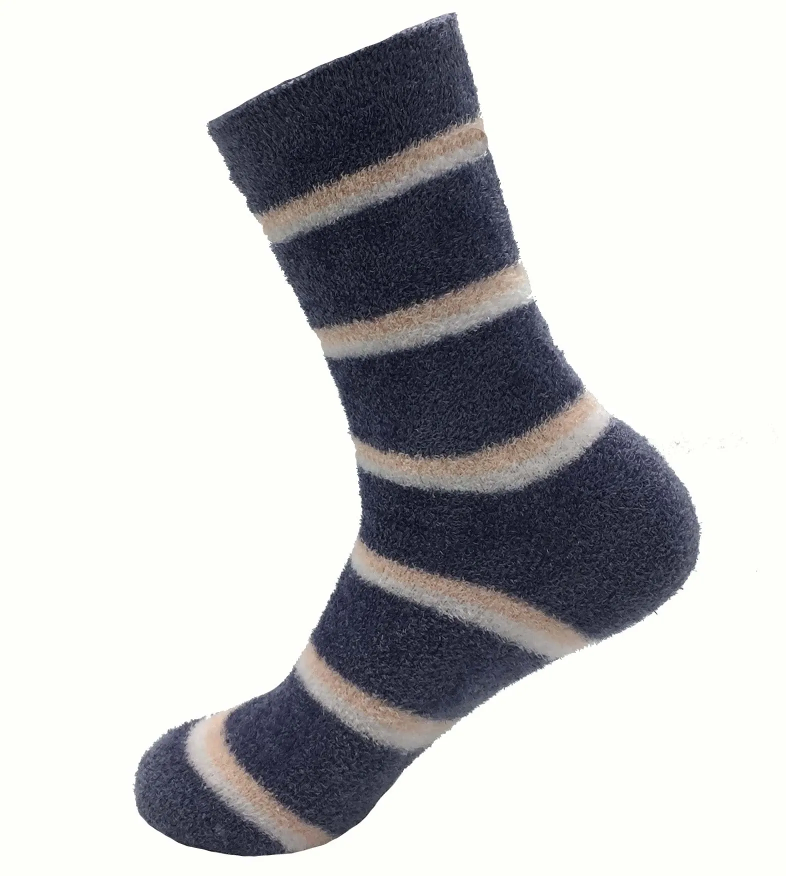 wool bamboo blended Popular adult children winter soft warm striped cashmere socks