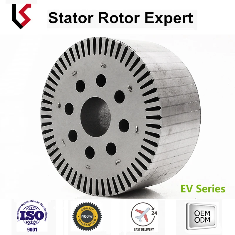 OD 145 ID 99 slots 72 axle 25 stator and rotor assembly lamination stack motor core