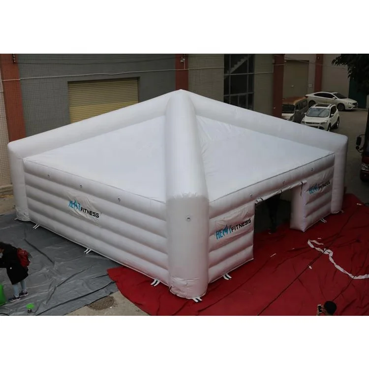 Blue Springs White Inflatable Camping Tent Cube Tent House