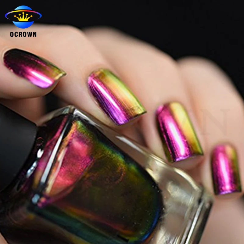 Color Shifting Chrome Chameleon Pigment Powder for Nail Art Polish Gel Paint Resin Pigments