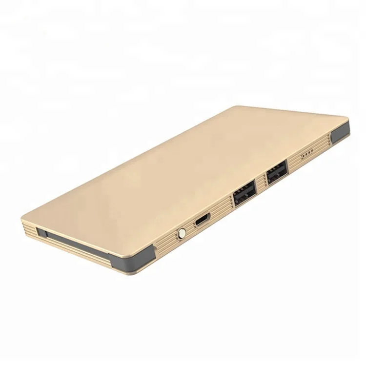 
Low price polymer external battery pink power bank portable charger 