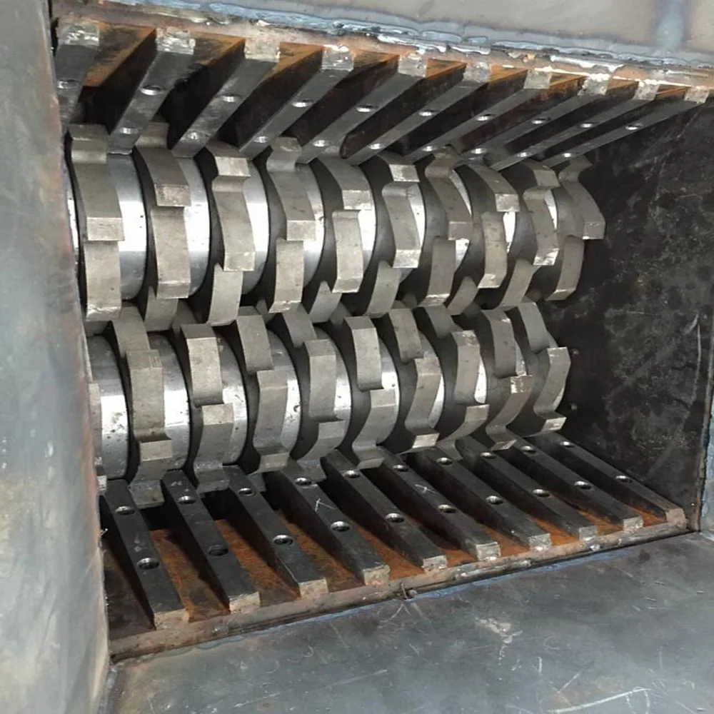 4 shaft waste plastic shredder, 4 shaft shredder machine for sale