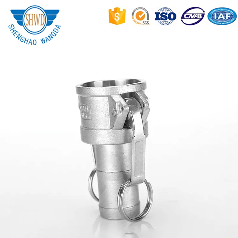 Quick connector Hot Sale Stainless Steel Tube Connector Quick Release Camlock Couplings
