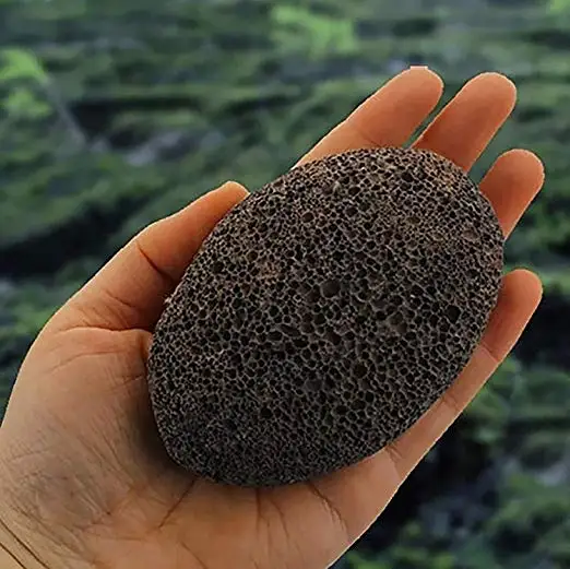 Loofah Scrubber and Pumice Stone Combo 100% Natural Organic Loofah Bath Sponge Body Scrubber Natural Lava Exfoliating