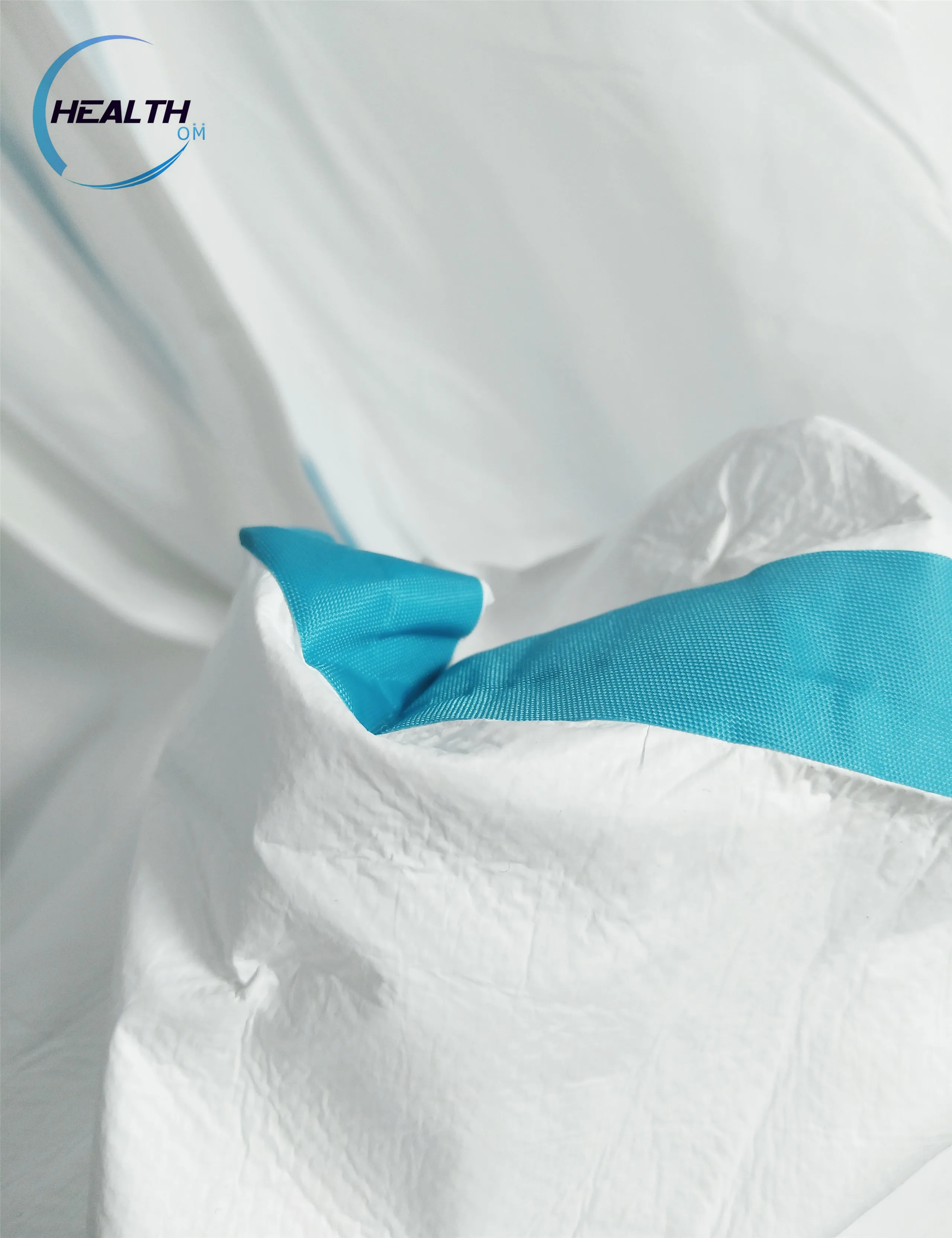 Long sleeve surgical coverall isolation disposable type 5 full length coveralls