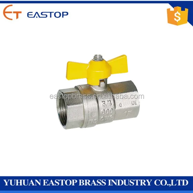 
Yuhuan factory high quality ball valve brass 