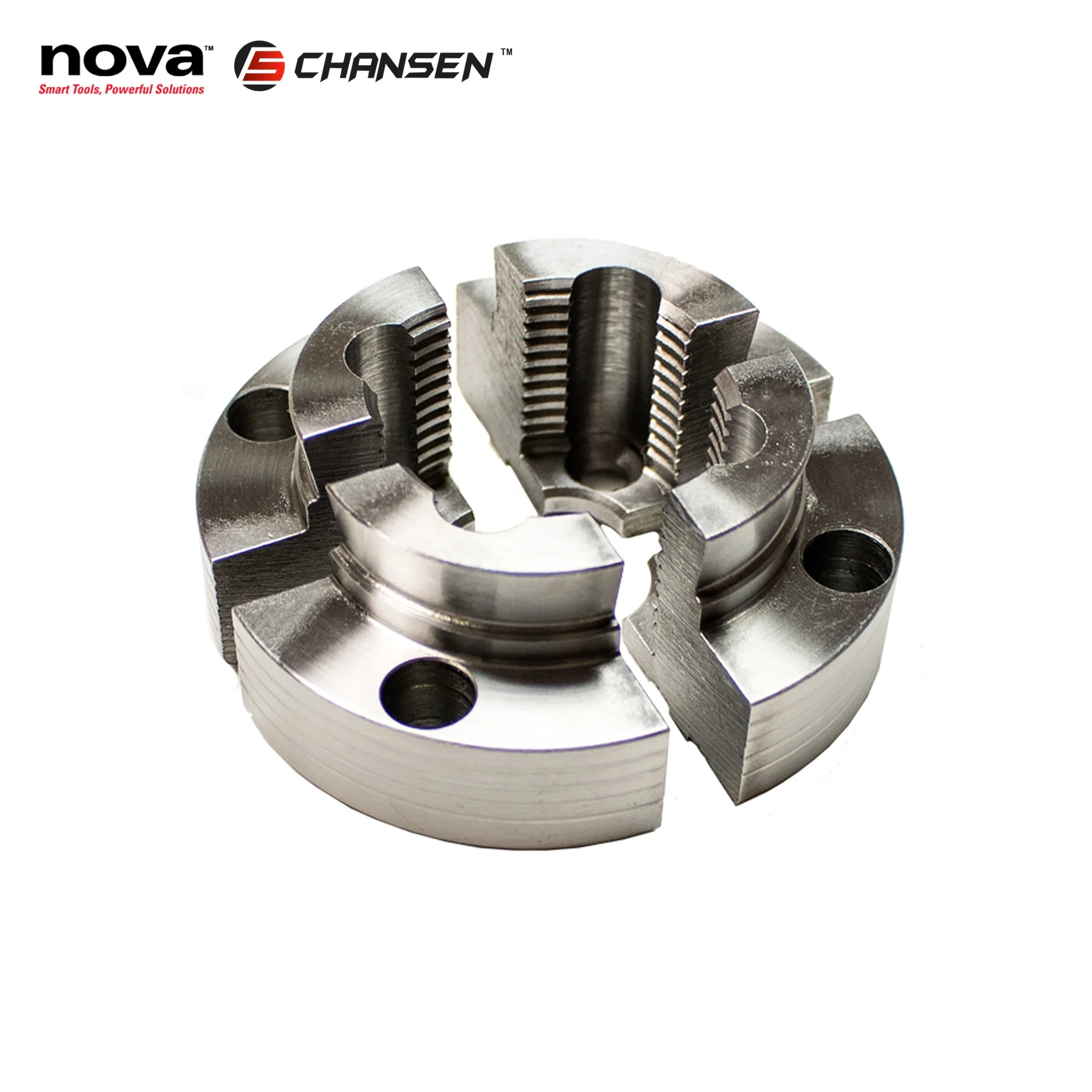 NOVA WOOD LATHE CHUCK 35MM (1.375INCH) SPIGOT JAW SET (SKU JS-SP35N)