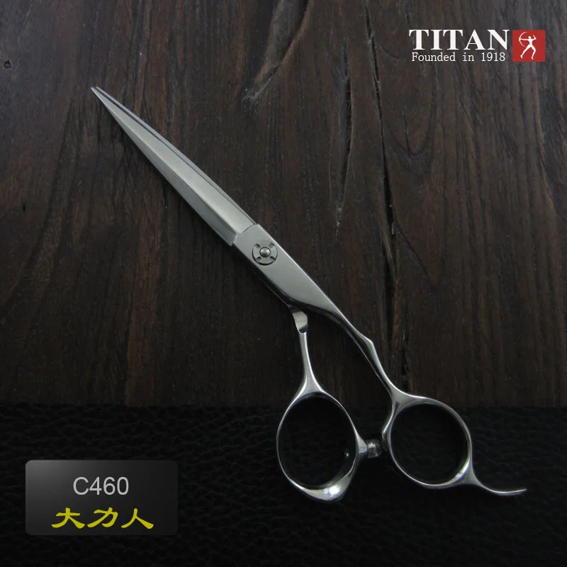 Titan Japanese 440C steel berad ball 6 inch hair cutting scissors