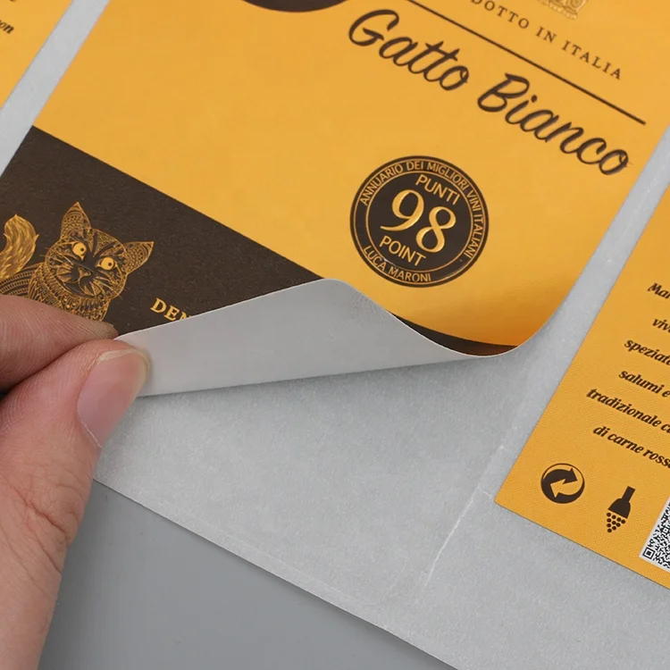 Custom Food Fruit Jam Jar Packaging Sticker Roll Etiquette Waterproof Printed Self-Adhesive Labels for Jars